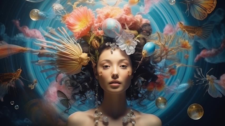 The Bloom Crown — digital art