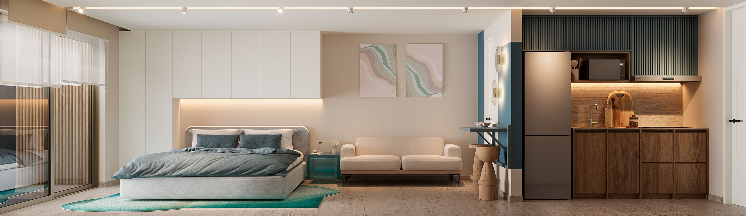 Corazón de Playa — studio apartment