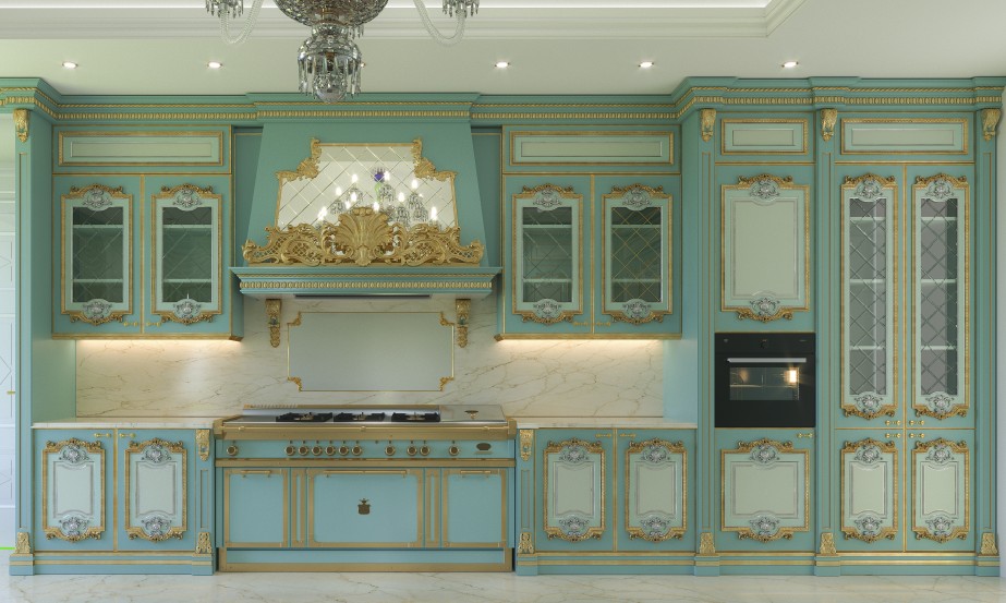 Officine Gullo kitchen — detail