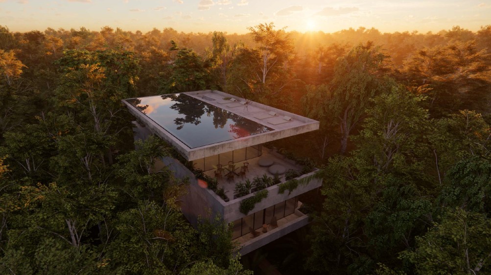 Lula Sanctuary — private villa above jungle canopy