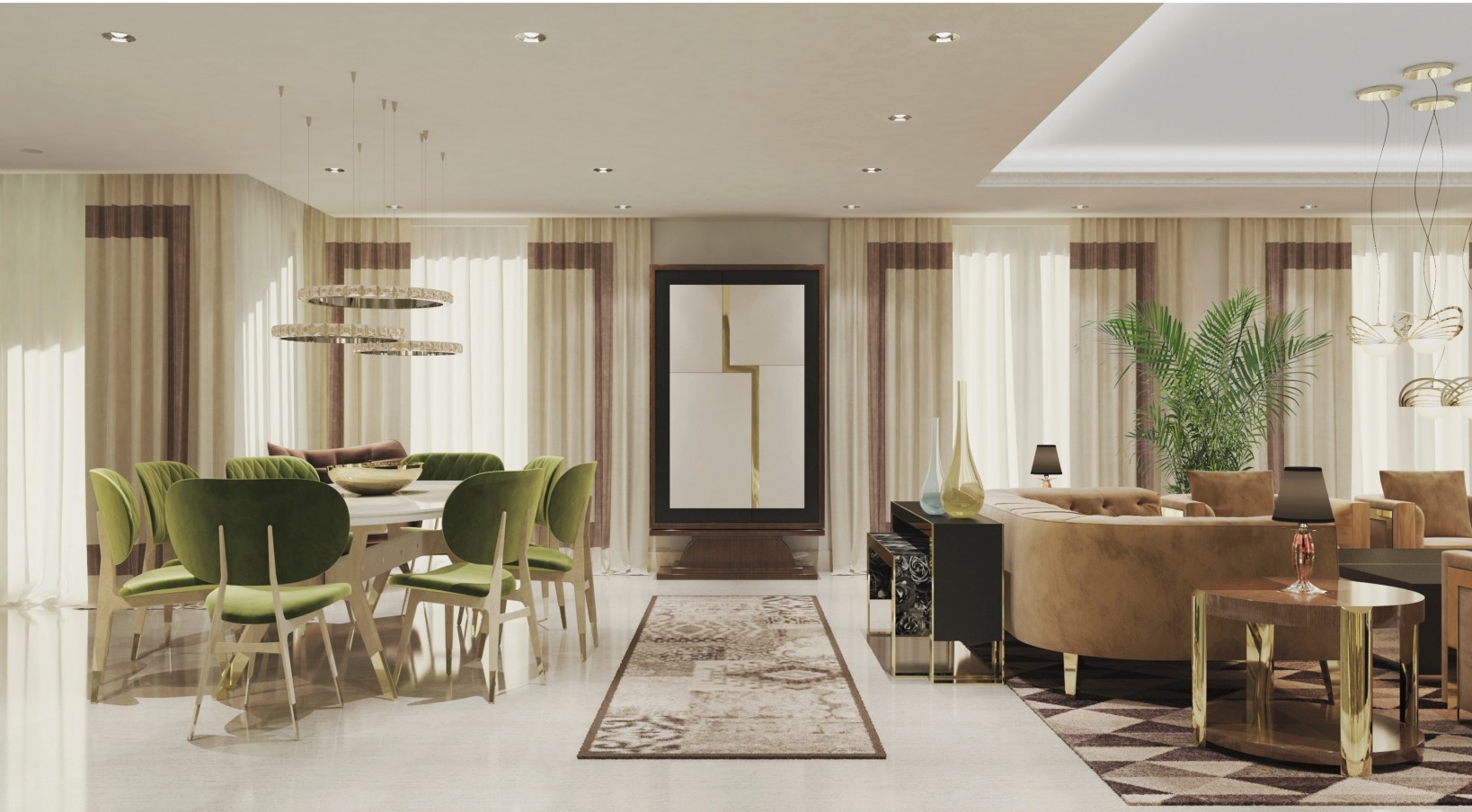 St. George Penthouse — living room